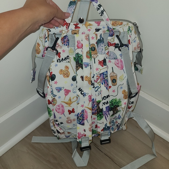 NEW! Colorful Park Hopper Backpack New!! - Picture 2 of 6